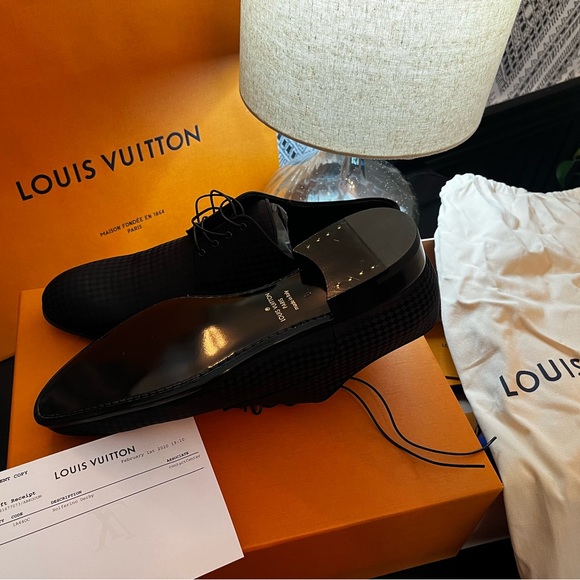 BRAND NEW Louis Vuitton Solferino Derby Mens Shoe - Picture 5 of 6